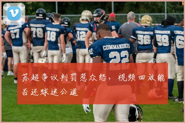 苏超争议判罚惹众怒，视频回放能否还球迷公道