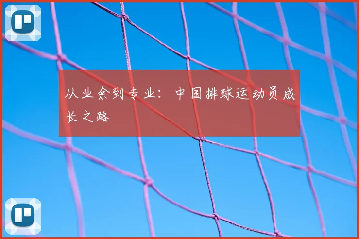 从业余到专业：中国排球运动员成长之路
